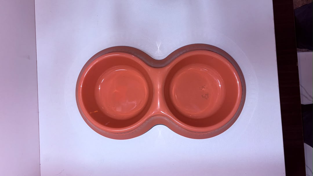Non-Slip Double Pet Feeding Bowl – Dual Food &amp; Water Bowl for Dogs and Cats